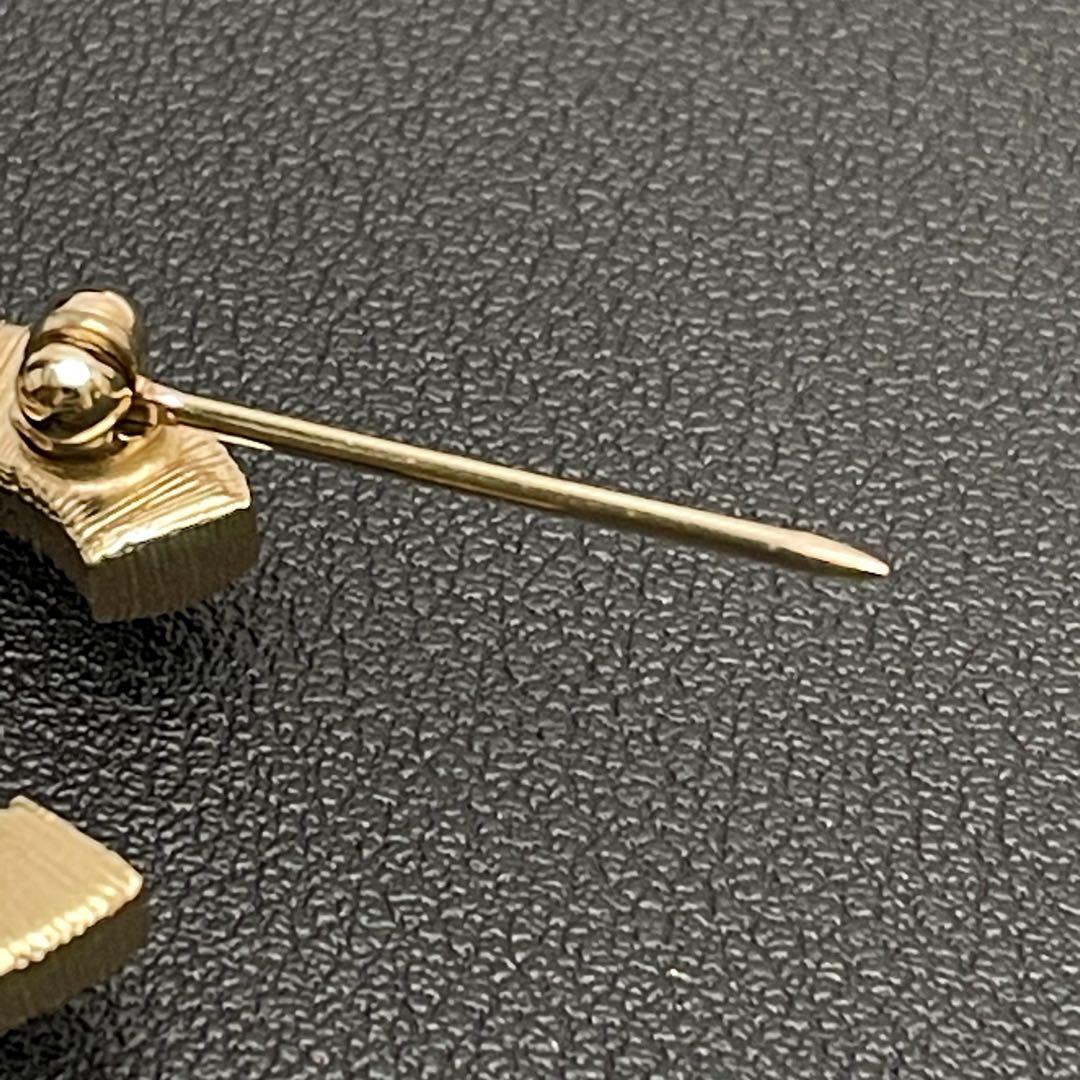 Chanel CC Logo Faux Pearl Gold Icon Brooch — view 5