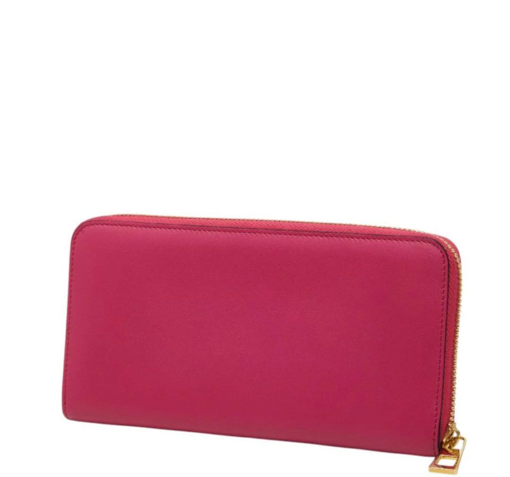 Loewe Anagram Zip Around Wallet Pink — view 3