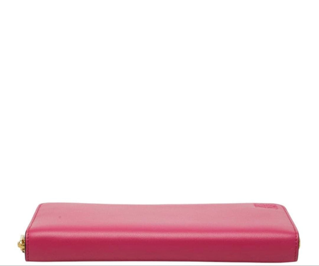 Loewe Anagram Zip Around Wallet Pink — view 4
