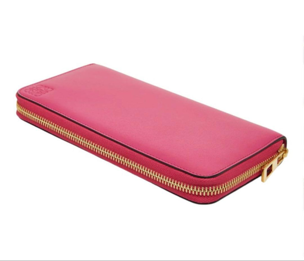 Loewe Anagram Zip Around Wallet Pink — view 6