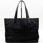 Chanel New Travel Line MM Tote Bag Nylon CC Logo — view 2