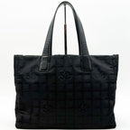 Chanel New Travel Line MM Tote Bag Nylon CC Logo — view 3
