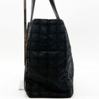 Chanel New Travel Line MM Tote Bag Nylon CC Logo — view 7