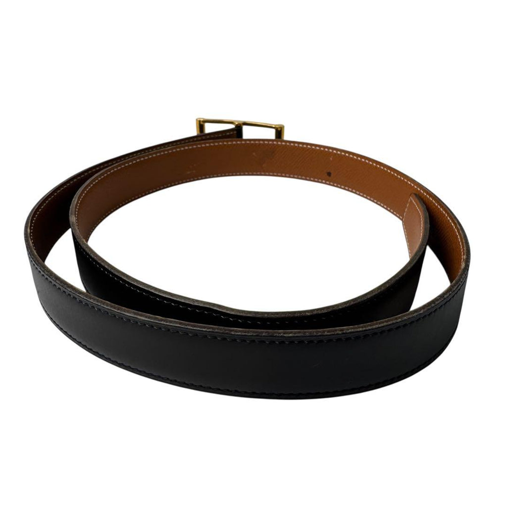Hermes Hapi Leather Belt Gold 90 — view 3