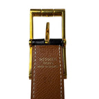 Hermes Hapi Leather Belt Gold 90 — view 6