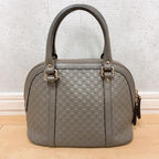 Gucci Micro Guccissima 2-Way Handbag Gray — view 3