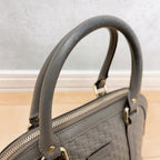Gucci Micro Guccissima 2-Way Handbag Gray — view 6
