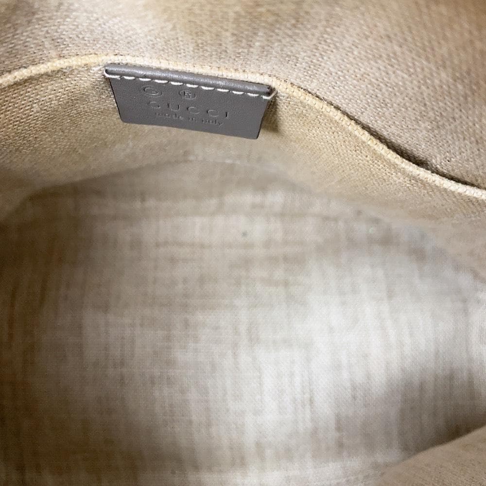 Gucci Micro Guccissima 2-Way Handbag Gray — view 9