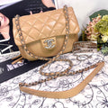 Chanel Double Flap Chain Shoulder Quilted