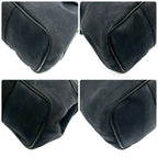 Hermes Valparaiso MM Canvas Leather Black Handbag — view 7