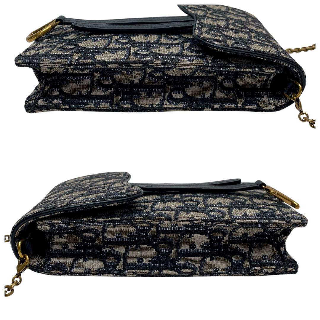 Dior Trotter Canvas Smartphone Shoulder Bag Pouch — view 3