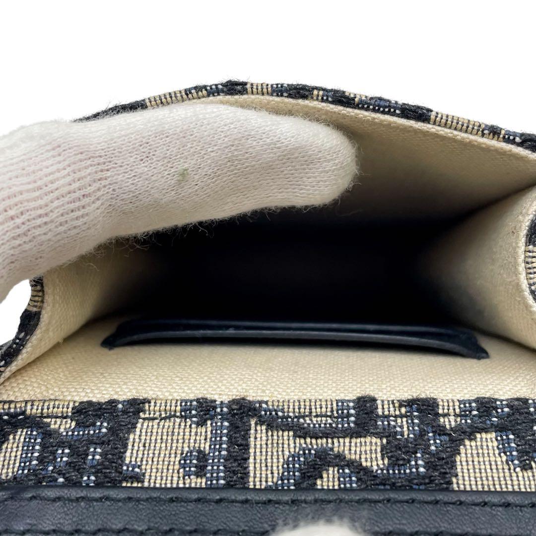 Dior Trotter Canvas Smartphone Shoulder Bag Pouch — view 8