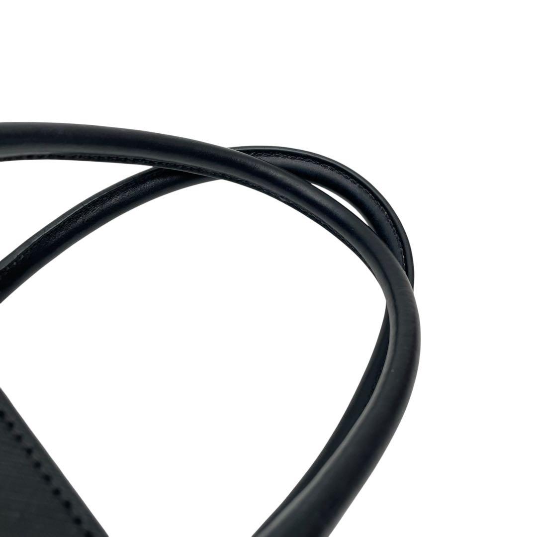 Prada Saffiano Leather Shoulder Bag 2-Way Black — view 6