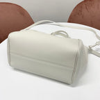 Celine Cabas Drawstring Cuile Triomphe Leather Shoulder Bag — view 4