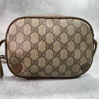 Gucci GG Sherry Line Shoulder Bag Brown Leather — view 3