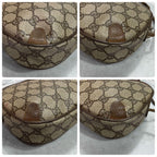 Gucci GG Sherry Line Shoulder Bag Brown Leather — view 8