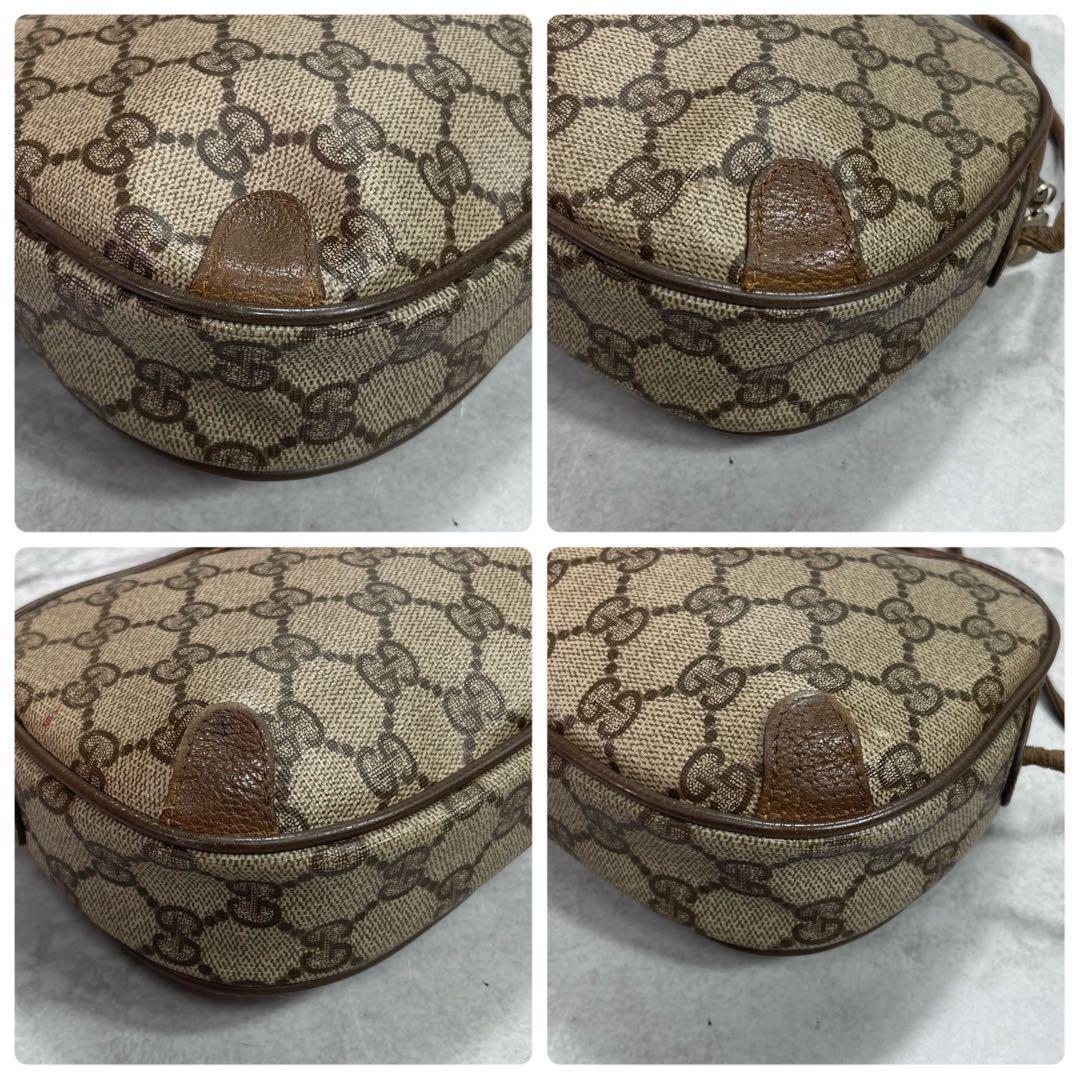 Gucci GG Sherry Line Shoulder Bag Brown Leather — view 8