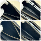 Louis Vuitton Empreinte Zippy Wallet Noir — view 7