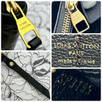 Louis Vuitton Empreinte Zippy Wallet Noir — view 9