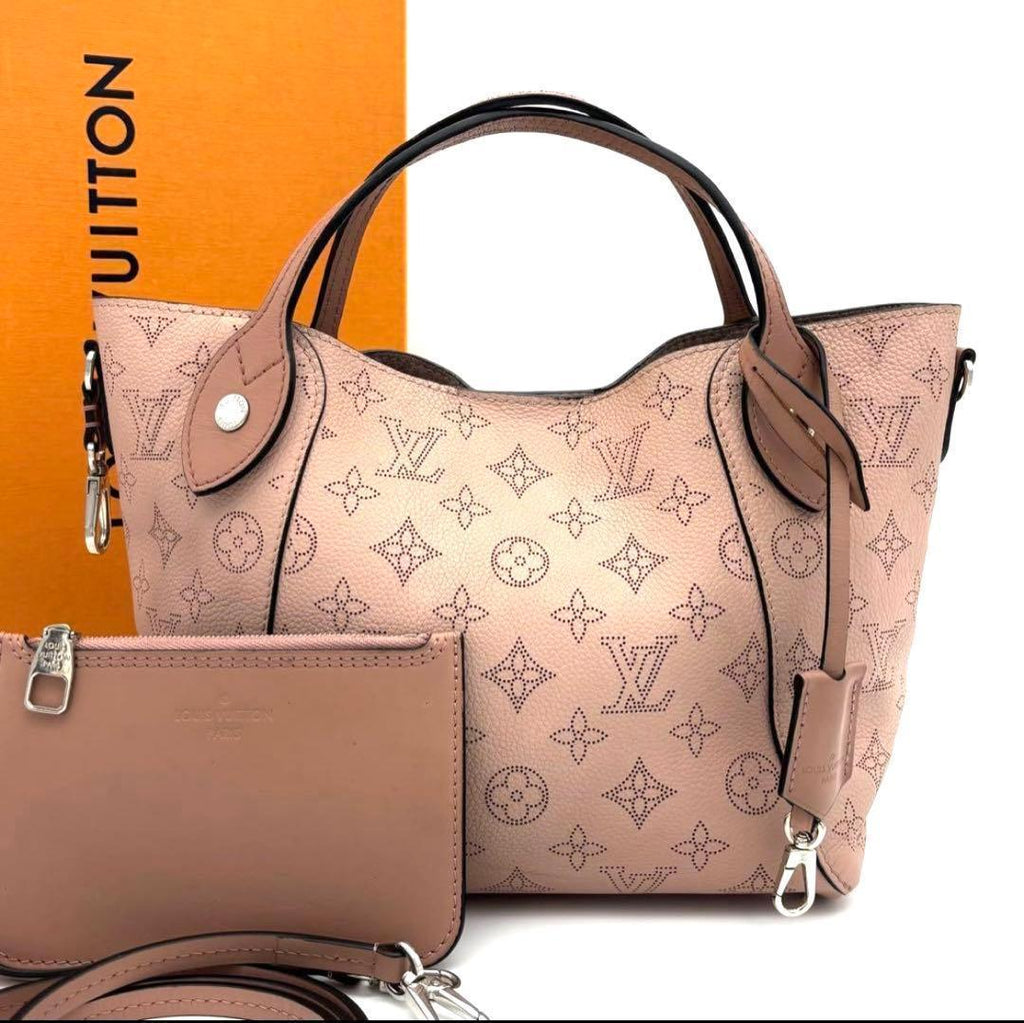 Louis Vuitton Mahina Hina PM Pink 2-Way Tote