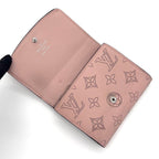 Louis Vuitton Monogram Mahina Portefeuille Iris Compact Magnolia Wallet — view 3