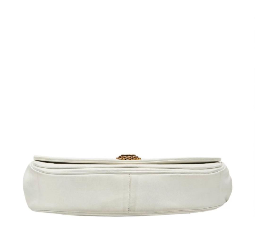 Chanel CC Logo Half Moon Chain Shoulder — view 4