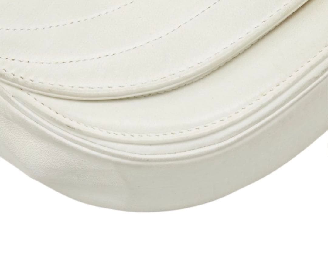 Chanel CC Logo Half Moon Chain Shoulder — view 9