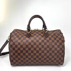 Louis Vuitton Super Speedy Bandouliere 35 Handbag Brown — view 5
