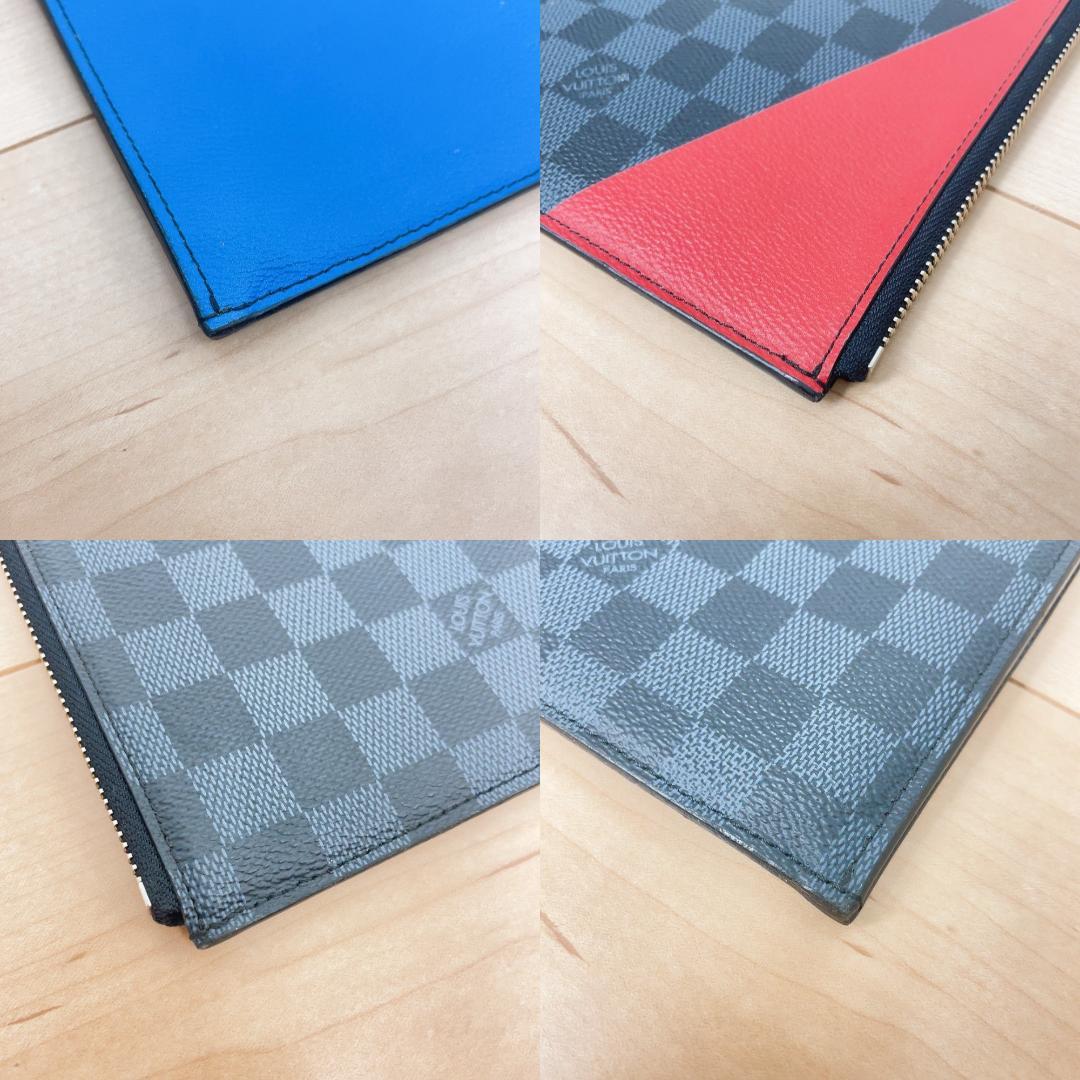 Louis Vuitton Pochette Jour GM America's Cup Clutch — view 3