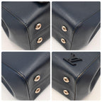 Louis Vuitton Epi Handbag Cluny MM Andigo Blue Leather — view 8