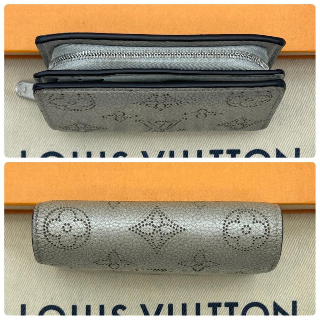 Louis Vuitton Portefeuille Clair Mahina Bifold Wallet — view 3