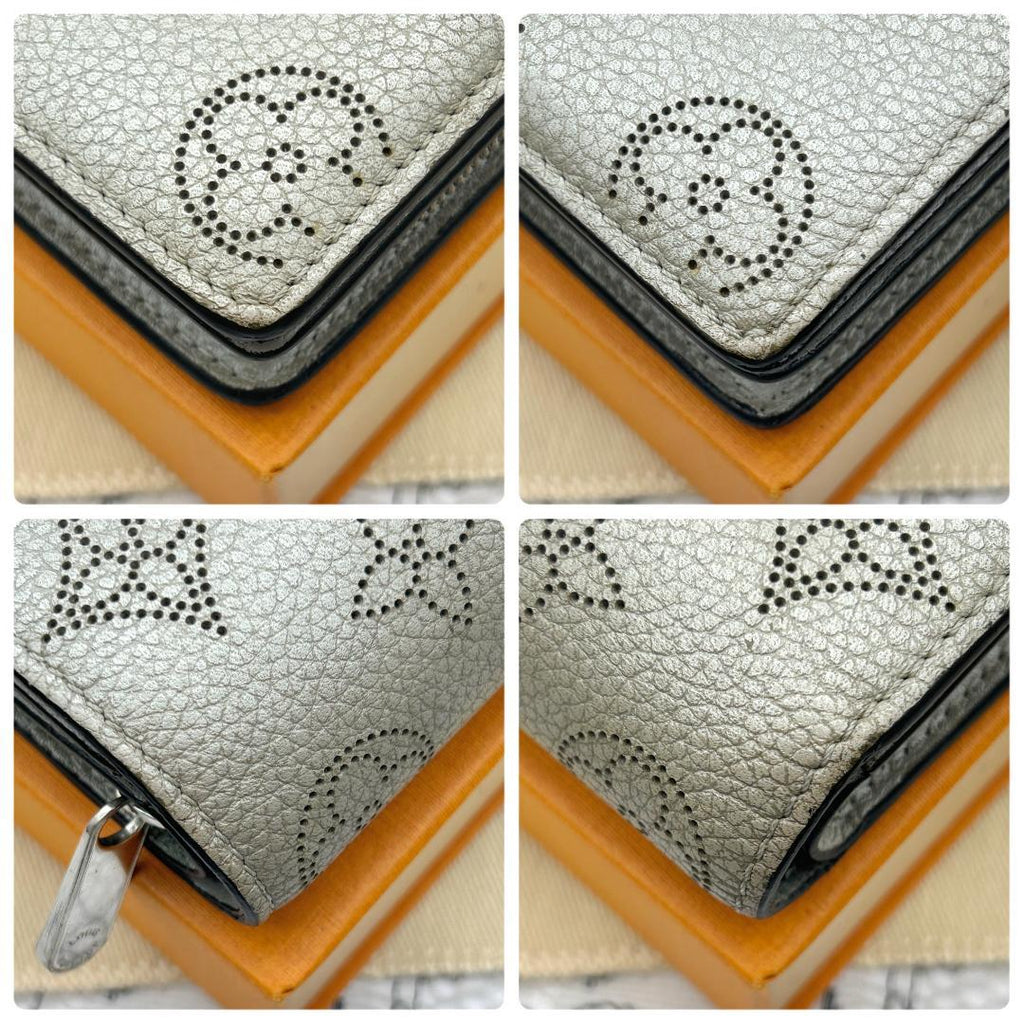 Louis Vuitton Portefeuille Clair Mahina Bifold Wallet — view 5