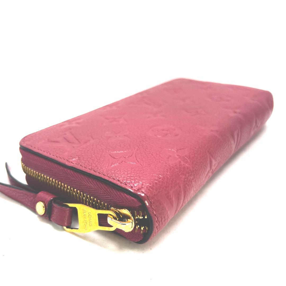 Louis Vuitton Rose Bruyer Empreinte Zippy Wallet — view 5