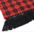 Gucci GG Plaid Wool Cotton Scarf — view 3