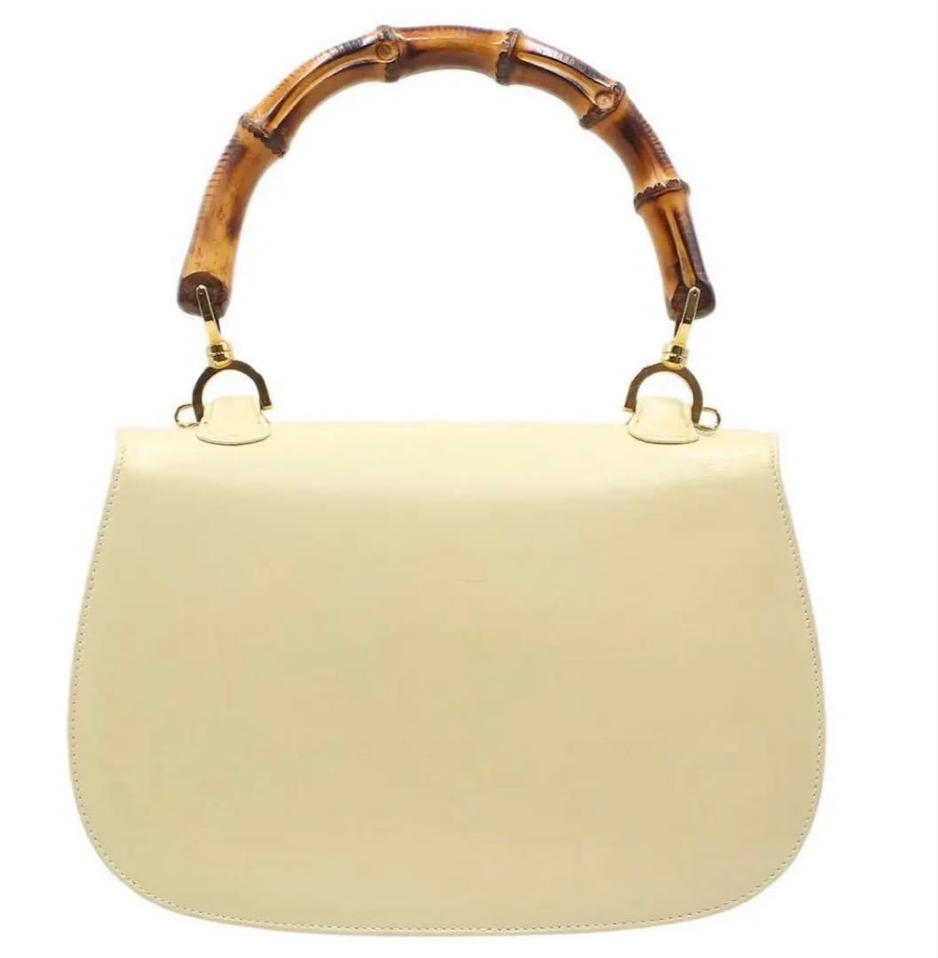 Gucci Bambu Leather Top Handle — view 2