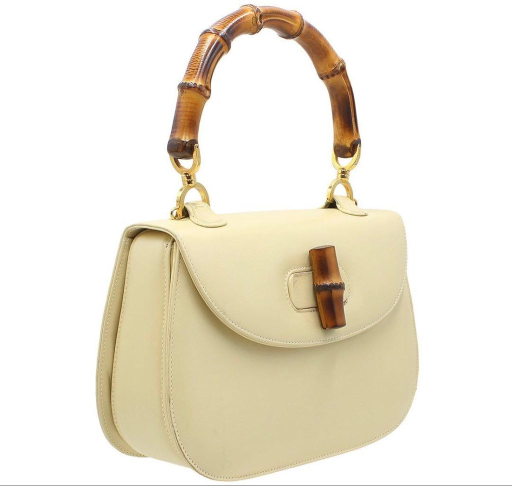 Gucci Bambu Leather Top Handle — view 3