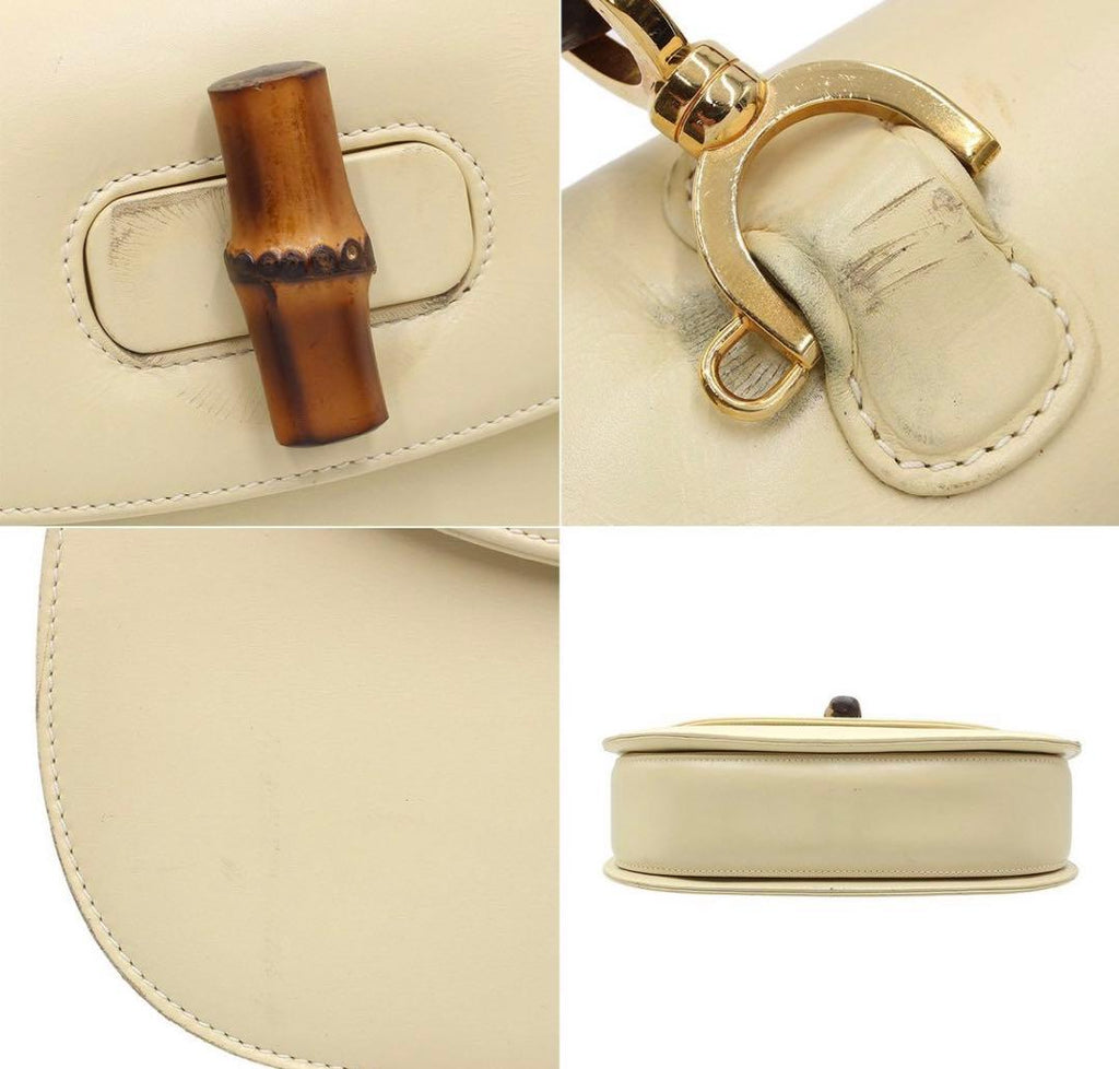 Gucci Bambu Leather Top Handle — view 5