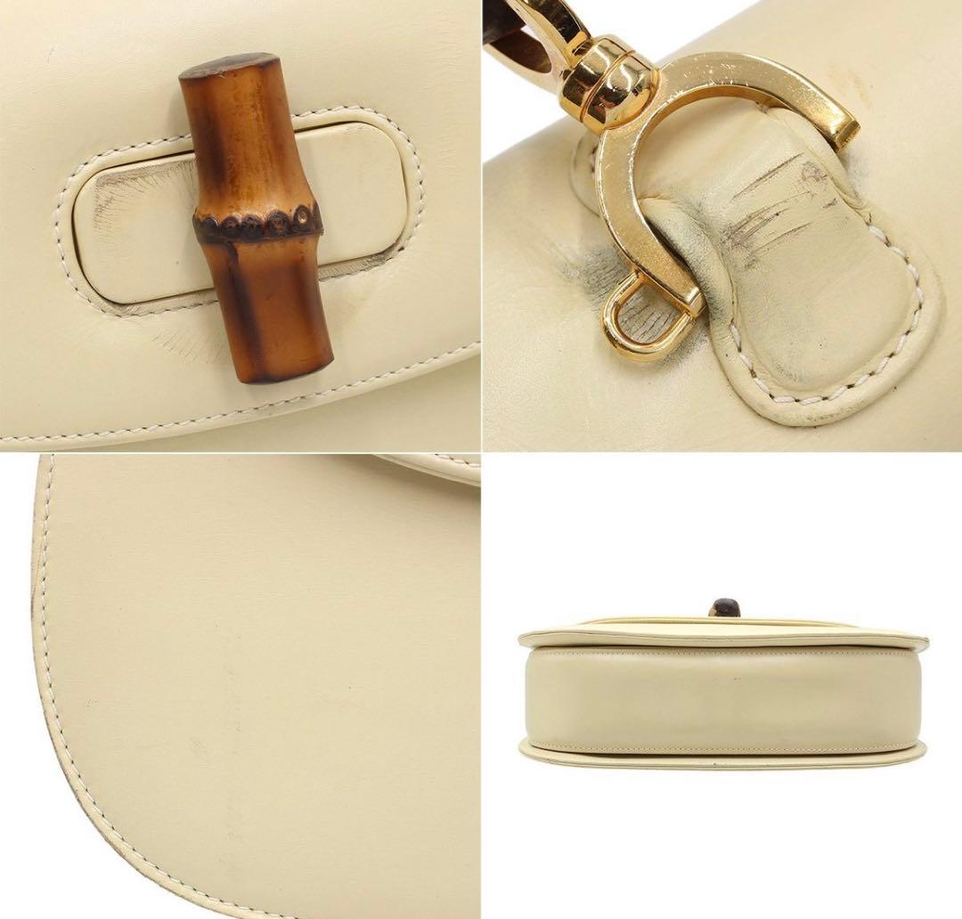 Gucci Bambu Leather Top Handle — view 5