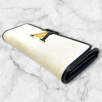 Louis Vuitton Monogram Canvas LV Logo Portefeuille Capucines Wallet — view 6