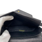 Chanel Bicolor Quilted Trifold Clutch Hand — view 6