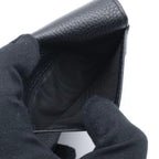 Prada Card Case Metal Logo Black Business Holder — view 6