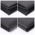 Prada Card Case Metal Logo Black Business Holder — view 8