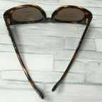 Chanel Sunglasses Tortoiseshell Brown CC Logo Gold Wellington Eyewear — view 9