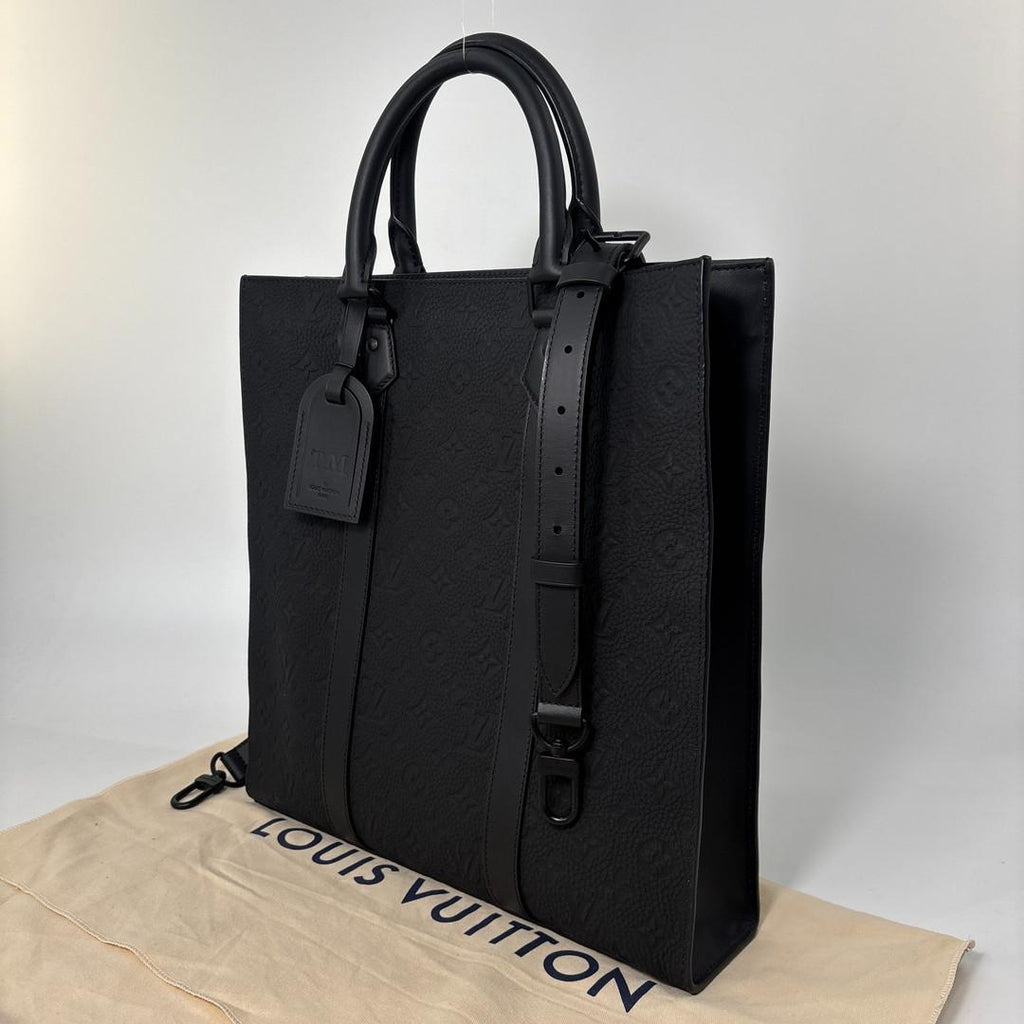 Louis Vuitton Monogram Taurillon Sac Plat Tote Bag — view 2