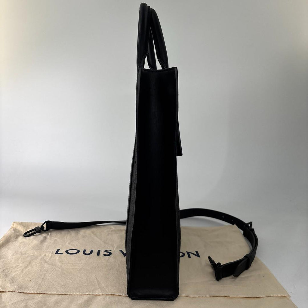 Louis Vuitton Monogram Taurillon Sac Plat Tote Bag — view 4