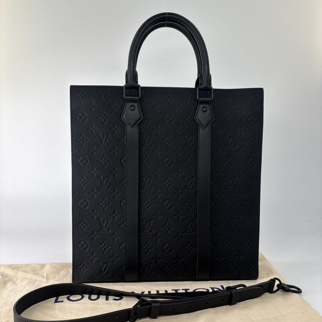 Louis Vuitton Monogram Taurillon Sac Plat Tote Bag — view 5