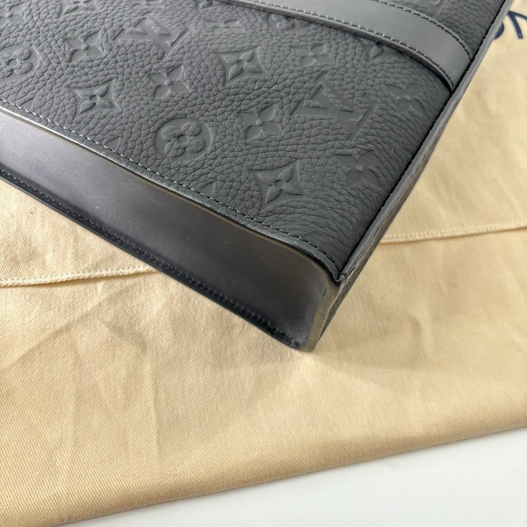 Louis Vuitton Monogram Taurillon Sac Plat Tote Bag — view 7
