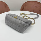 Chanel Mini Quilted Lambskin Turnlock Shoulder Bag