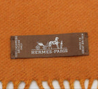 Hermes Bicolor Cashmere Scarf Shawl — view 5