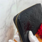 Louis Vuitton Monogram Empreinte Zippy Wallet Navy — view 7